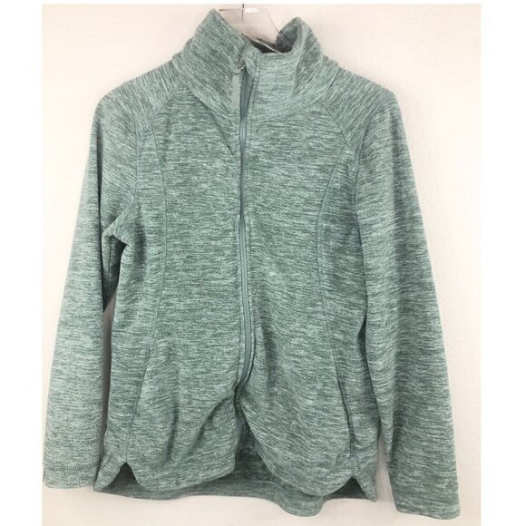Eddie Bauer Fast Fleece Fullzip Jacket Green Women's Size M - Picture 2 of 4